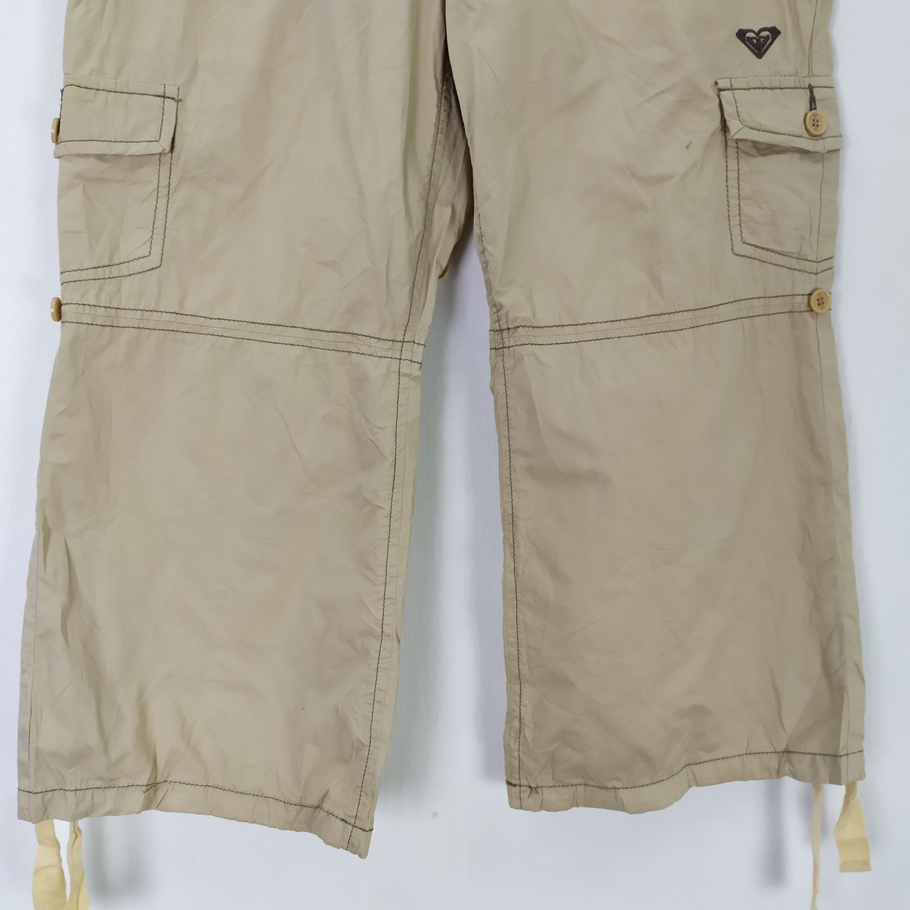Japanese Brand × Vintage ROXY CROPPED CARGO PANTS Size US 30 / EU 46 - 6 Thumbnail