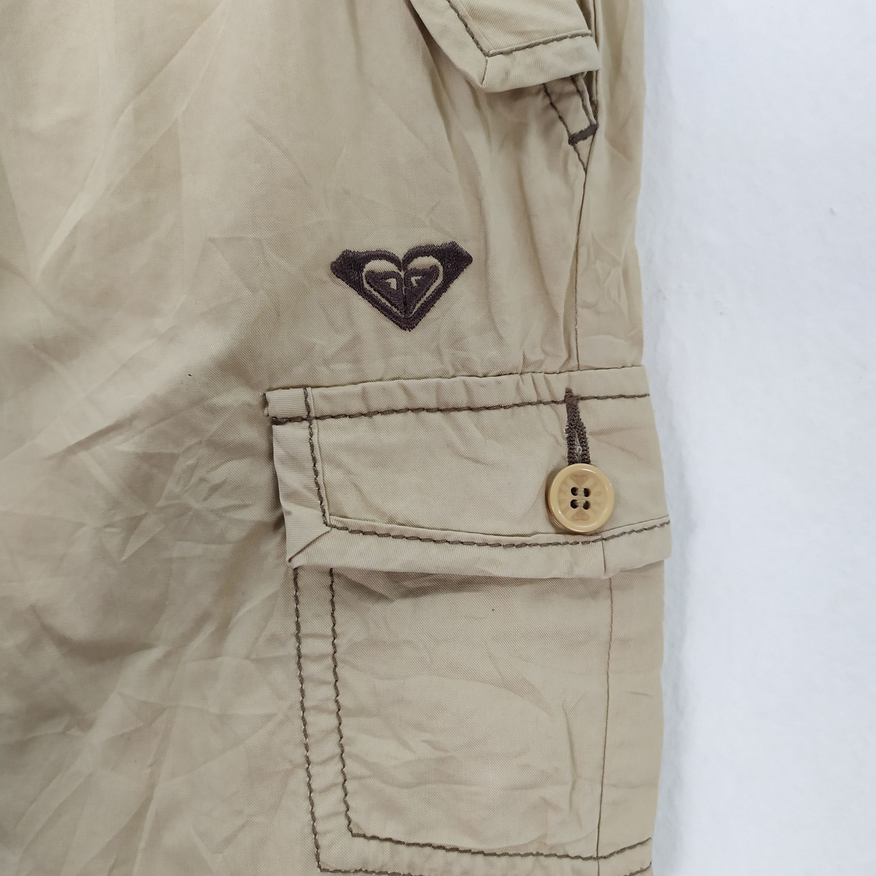 Japanese Brand × Vintage ROXY CROPPED CARGO PANTS Size US 30 / EU 46 - 9 Thumbnail