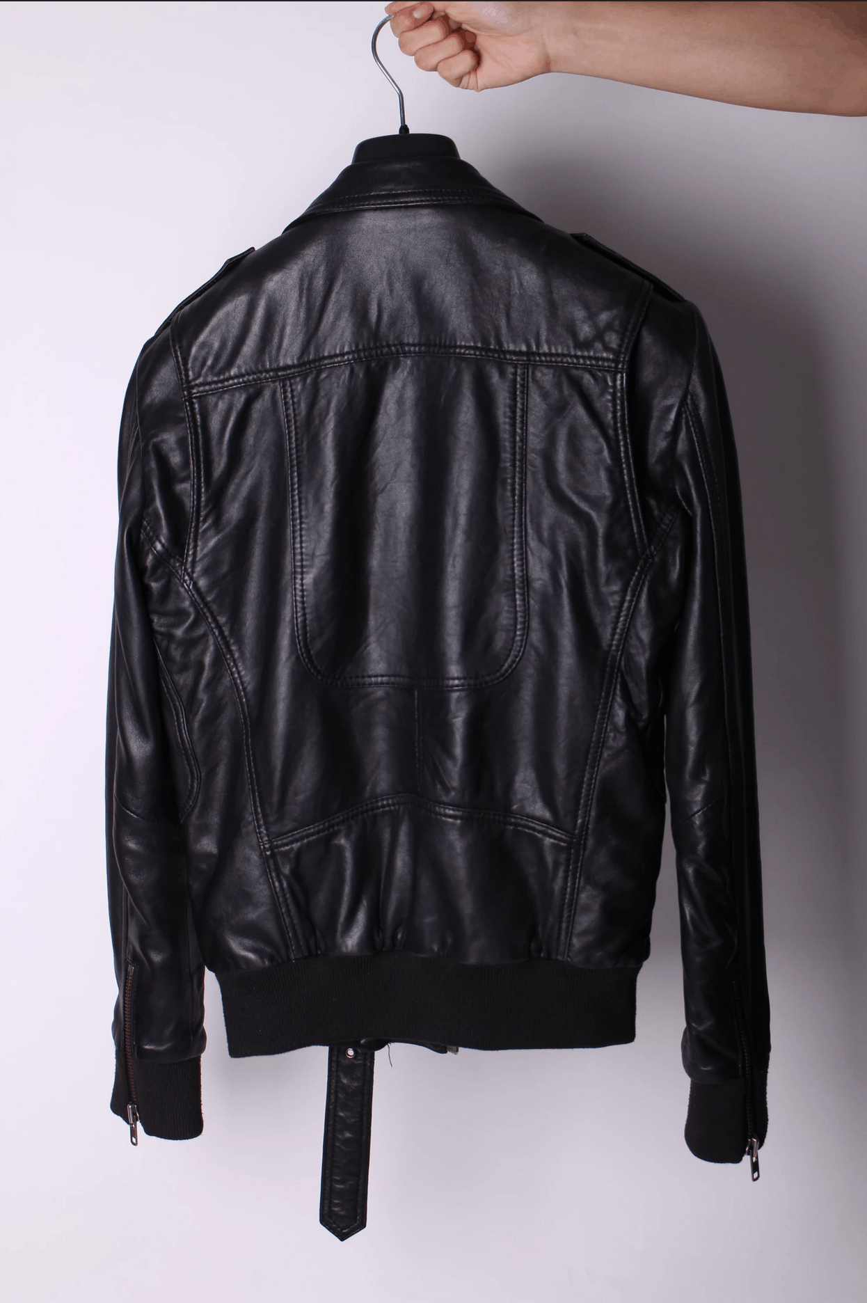 Surface To Air Surface to Air x Justice Gaspard Moto Leather Jacket Grailed