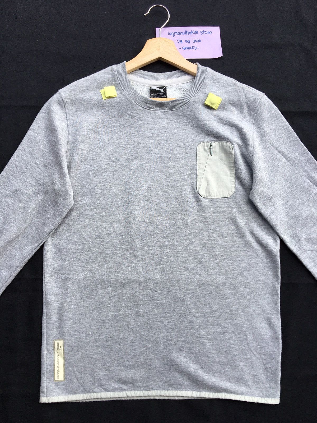 Hussein Chalayan × Puma Vintage PUMA By Hussein Chalayan Sweatshirt Size US S / EU 44-46 / 1 - 3 Thumbnail