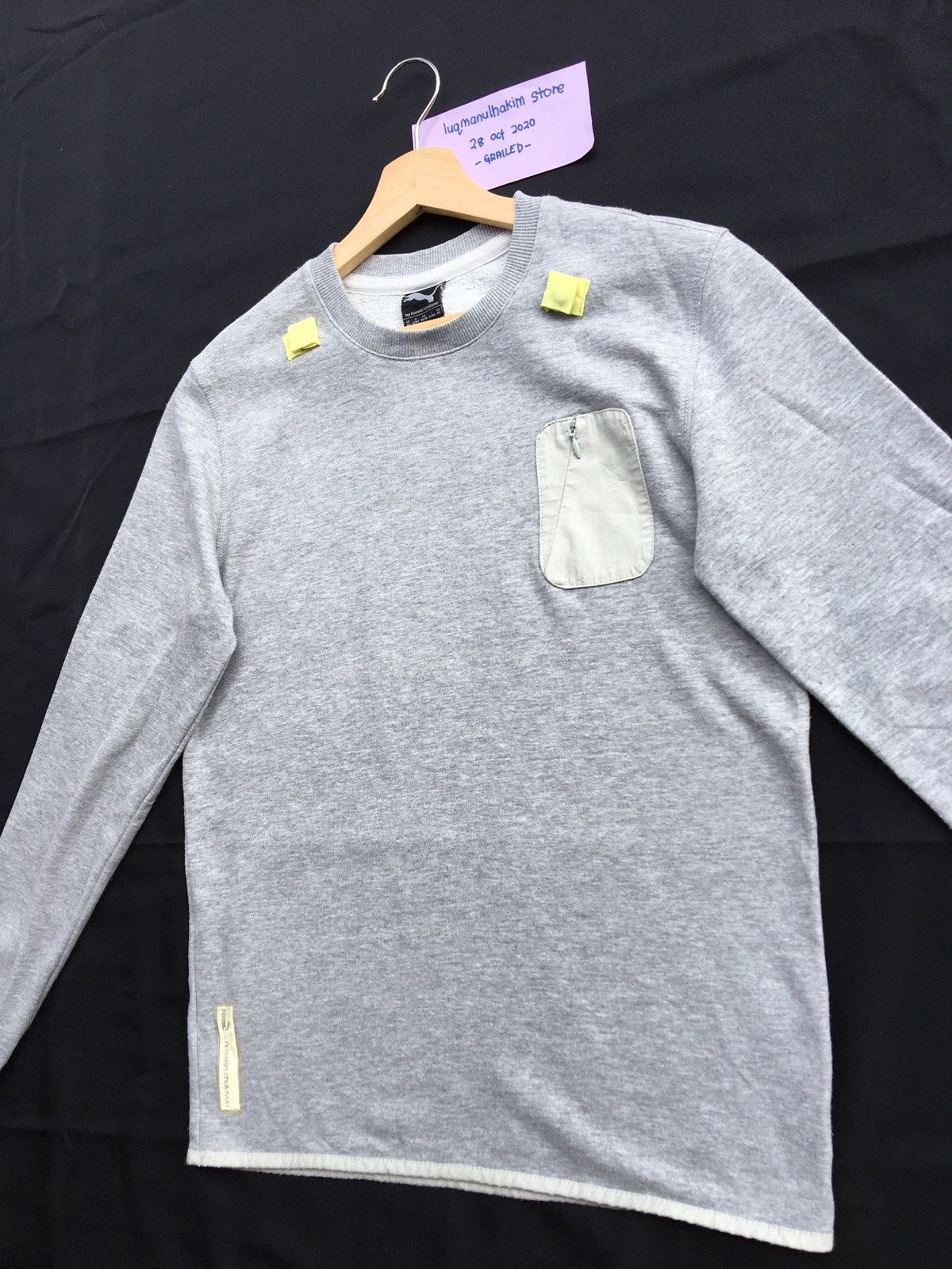 Hussein Chalayan × Puma Vintage PUMA By Hussein Chalayan Sweatshirt Size US S / EU 44-46 / 1 - 5 Thumbnail