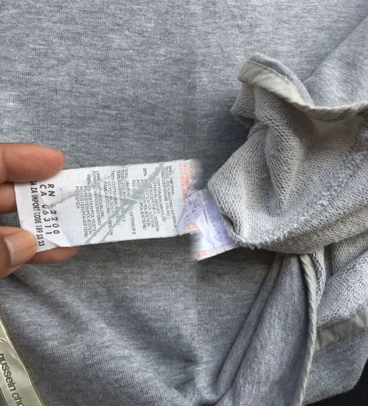 Hussein Chalayan × Puma Vintage PUMA By Hussein Chalayan Sweatshirt Size US S / EU 44-46 / 1 - 9 Thumbnail