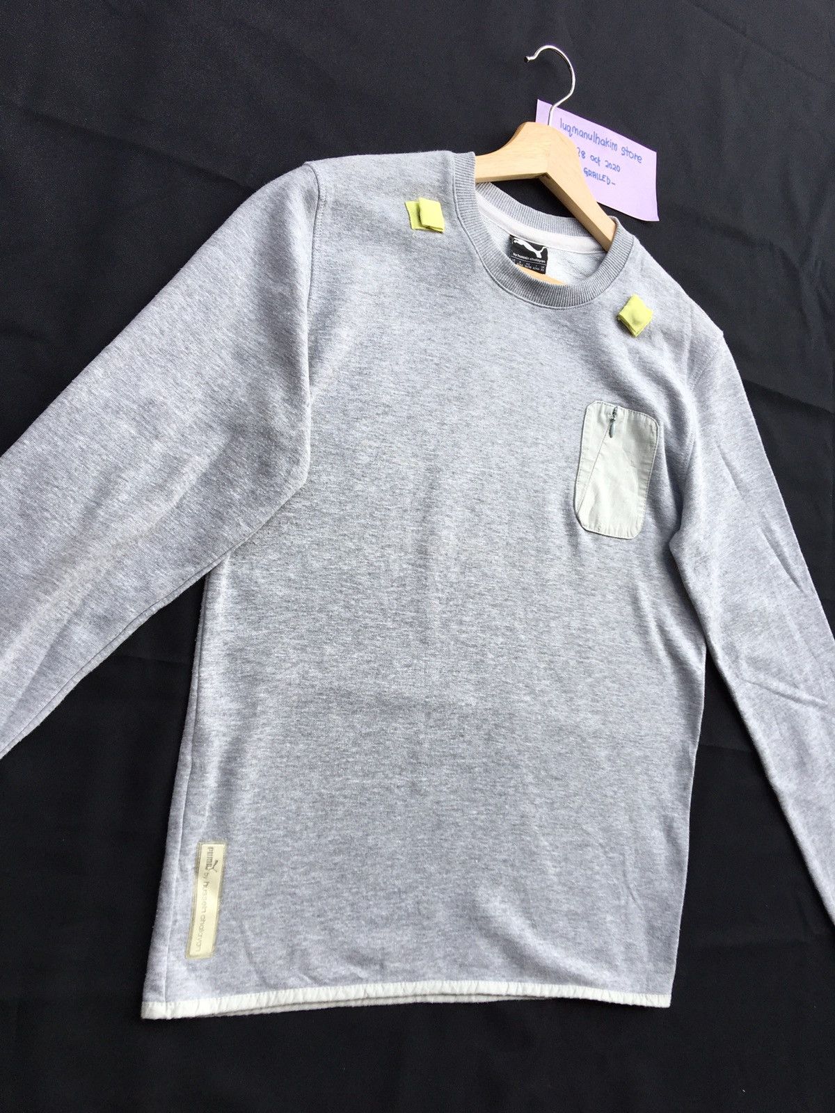 Hussein Chalayan × Puma Vintage PUMA By Hussein Chalayan Sweatshirt Size US S / EU 44-46 / 1 - 4 Thumbnail