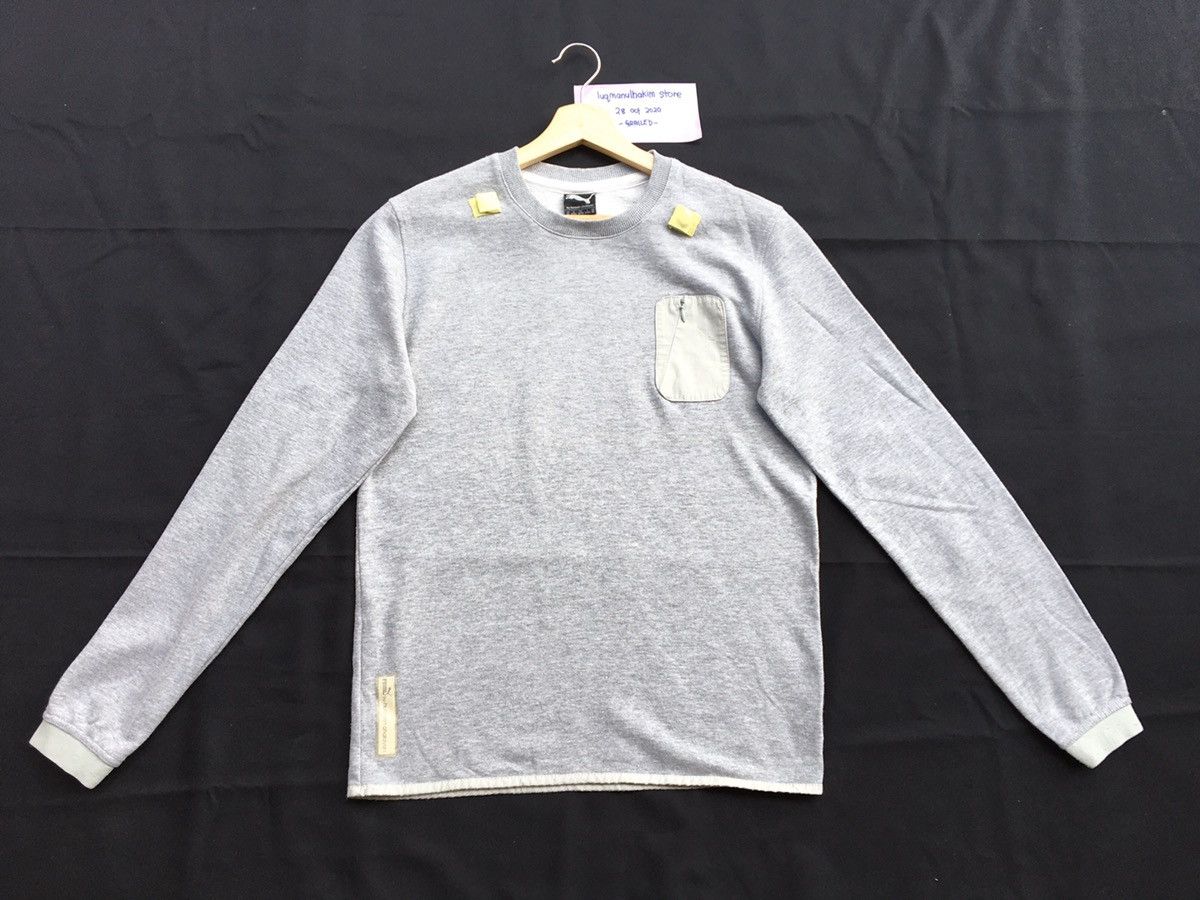 Hussein Chalayan × Puma Vintage PUMA By Hussein Chalayan Sweatshirt Size US S / EU 44-46 / 1 - 2 Thumbnail
