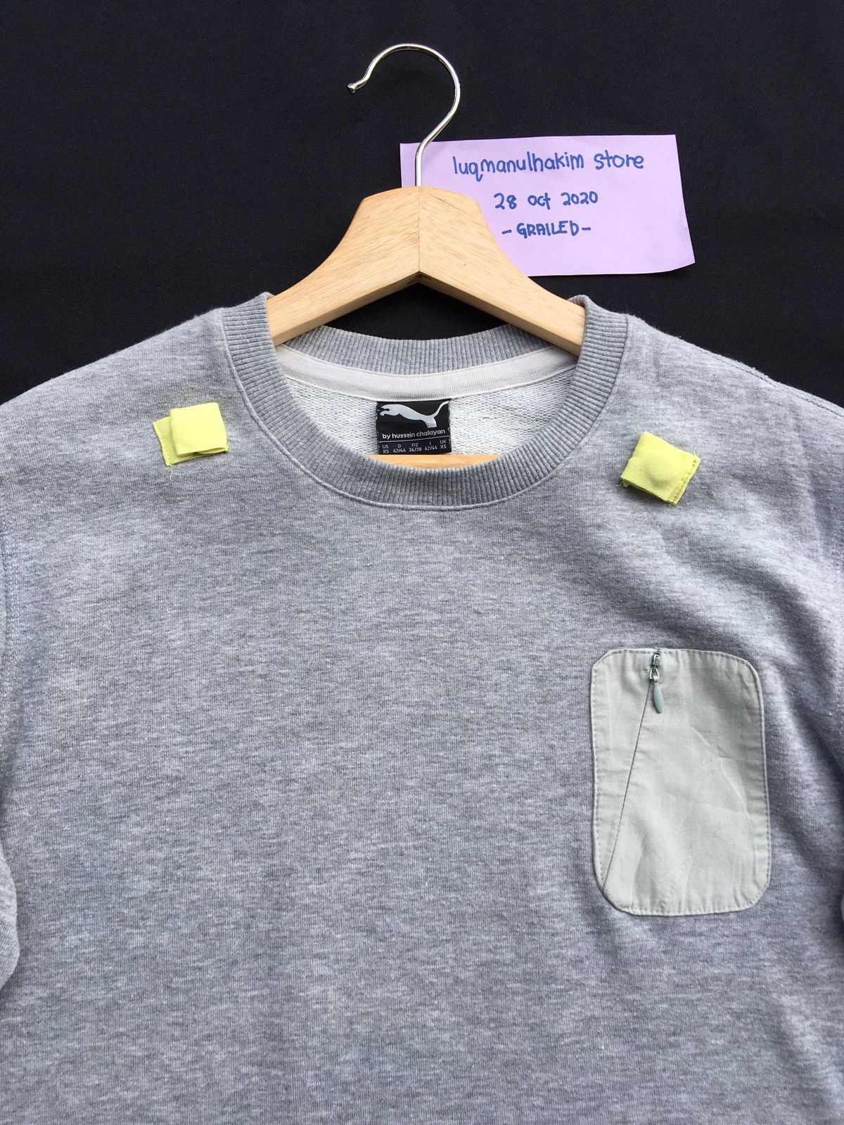 Hussein Chalayan × Puma Vintage PUMA By Hussein Chalayan Sweatshirt Size US S / EU 44-46 / 1 - 1 Thumbnail