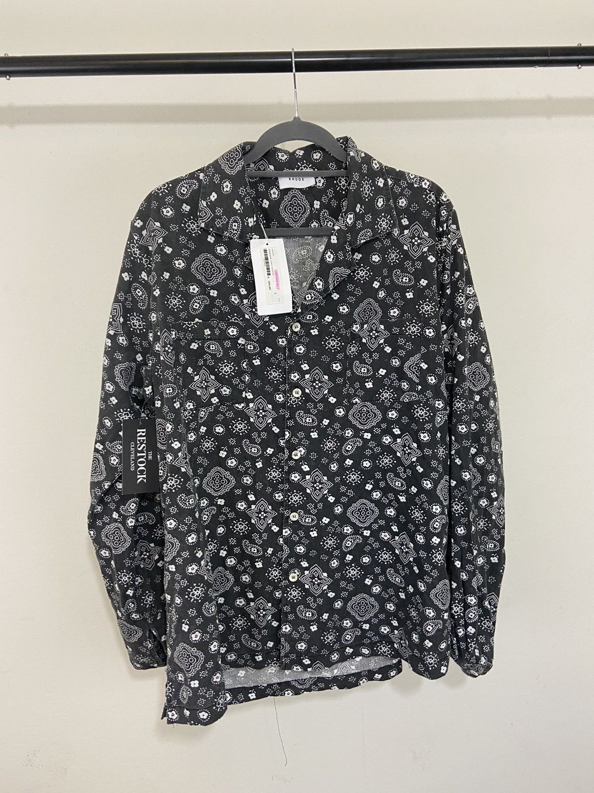 Rhude RHUDE BANDANA BUTTON UP Size US L / EU 52-54 / 3 - 1 Thumbnail