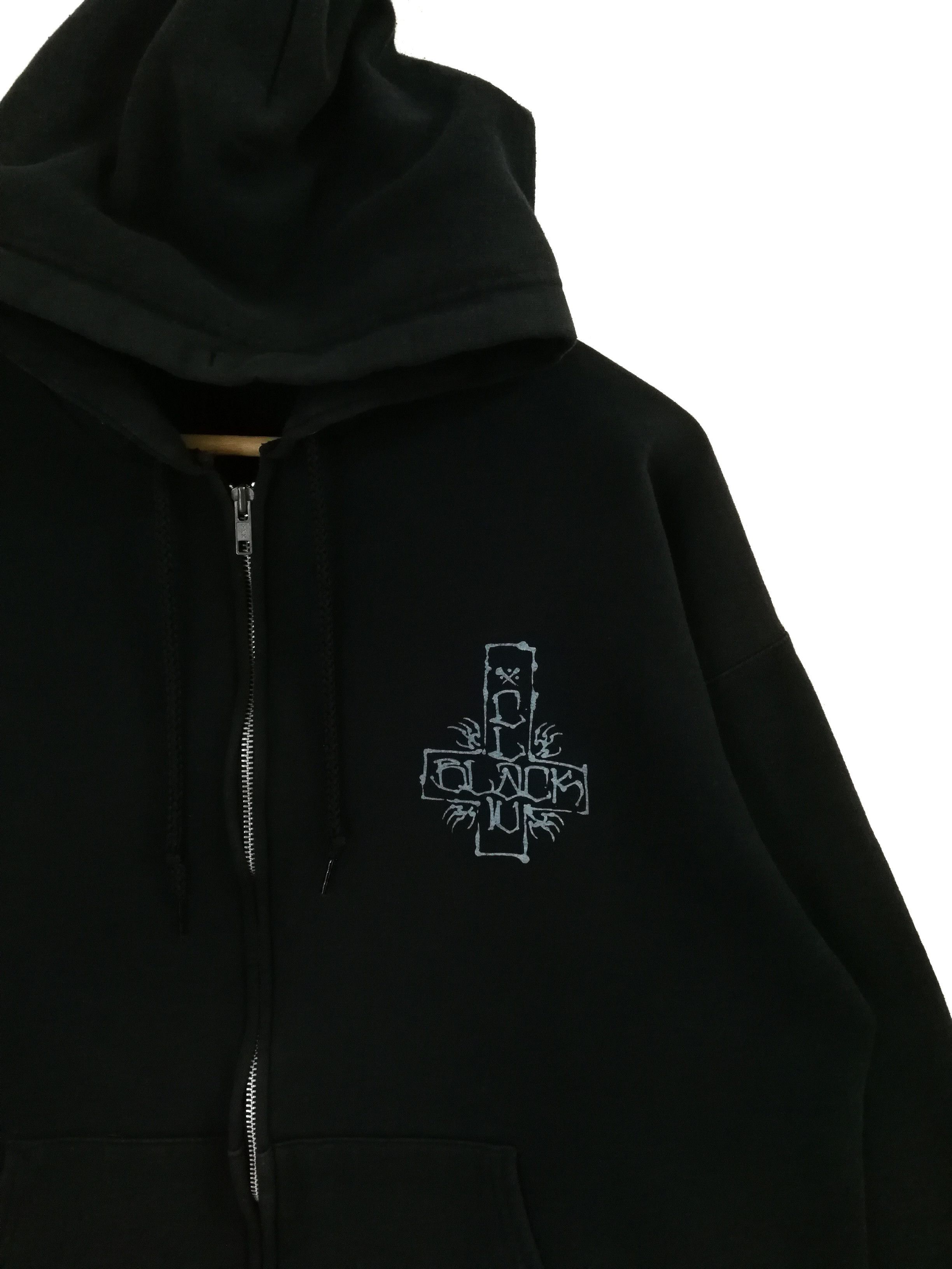 Vintage vintage black clawn hoodie Size US L / EU 52-54 / 3 - 6 Thumbnail