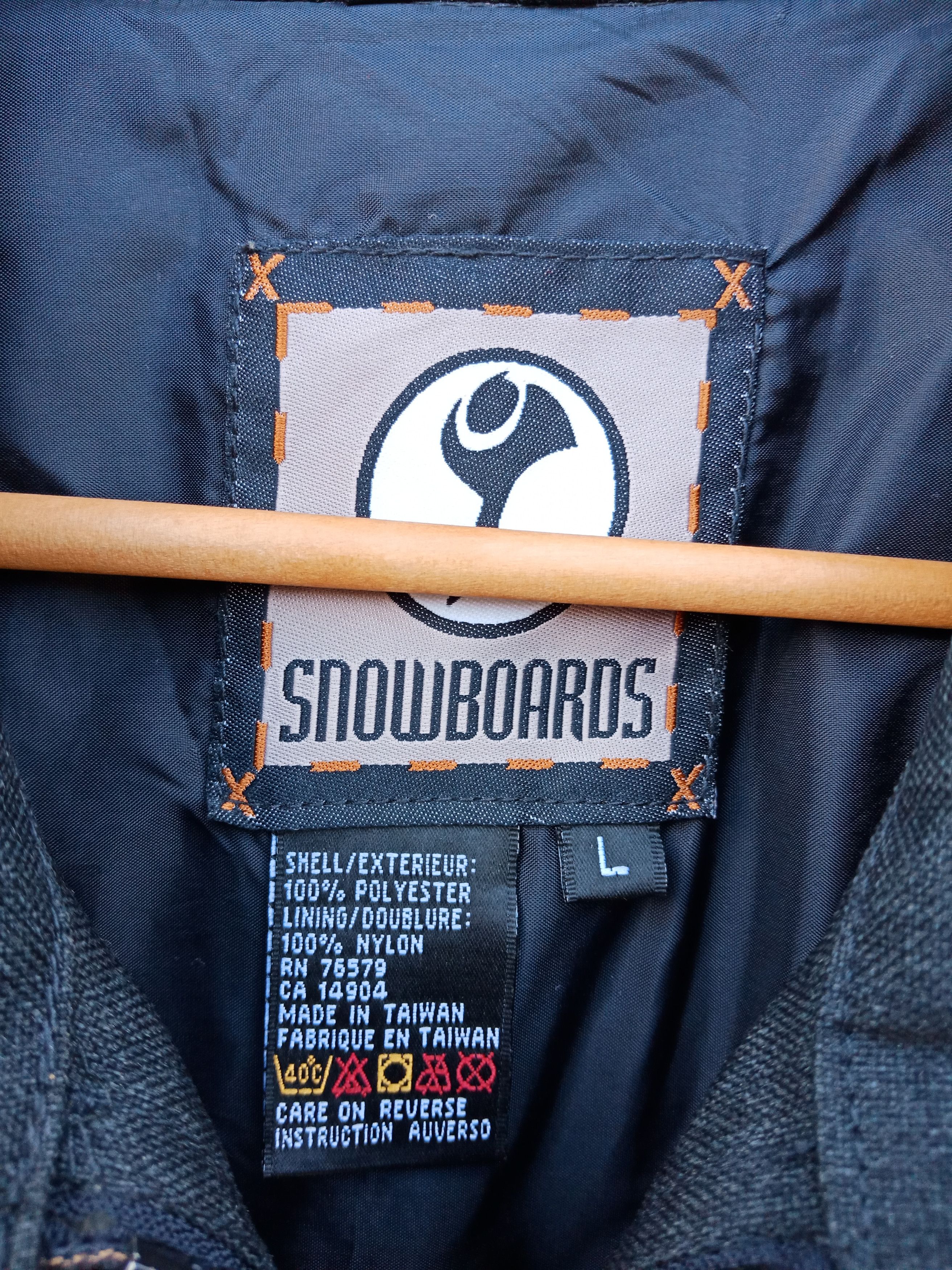 Vintage Snowboards Black And Red Half Zipper Jacket Size US L / EU 52-54 / 3 - 12 Thumbnail