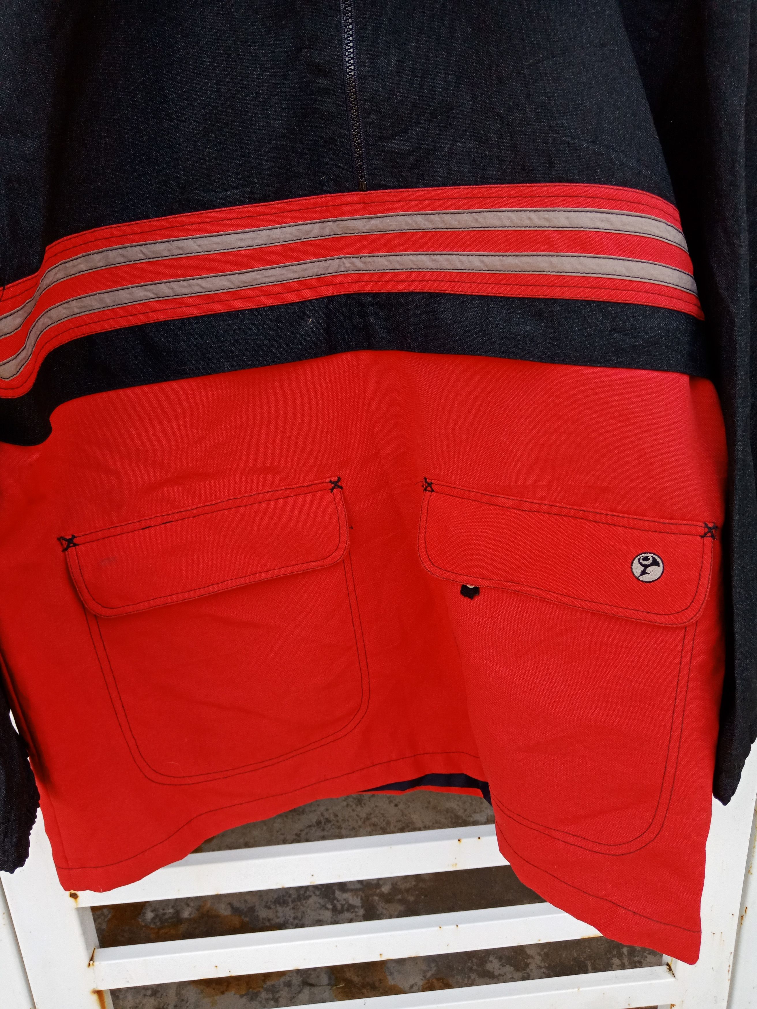 Vintage Snowboards Black And Red Half Zipper Jacket Size US L / EU 52-54 / 3 - 5 Thumbnail