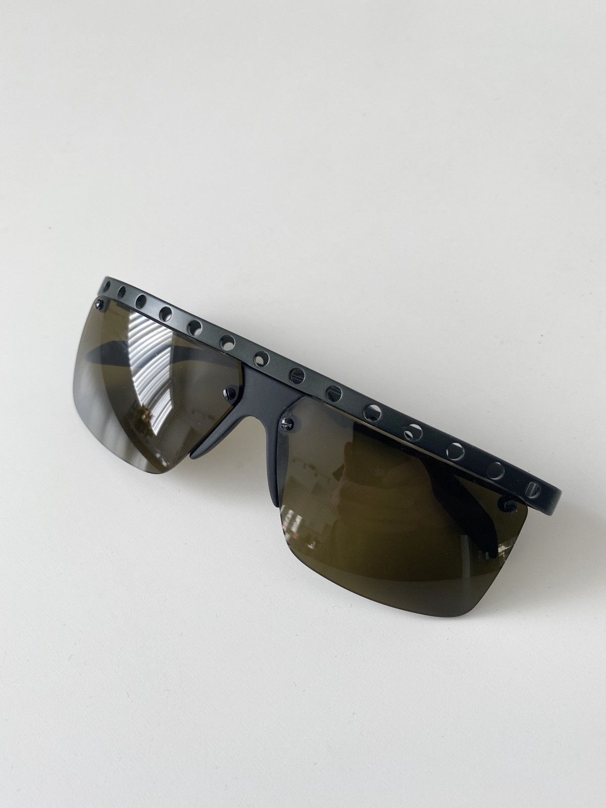 Prada Prada Machine Flat Top Metal Sunglasses | Grailed