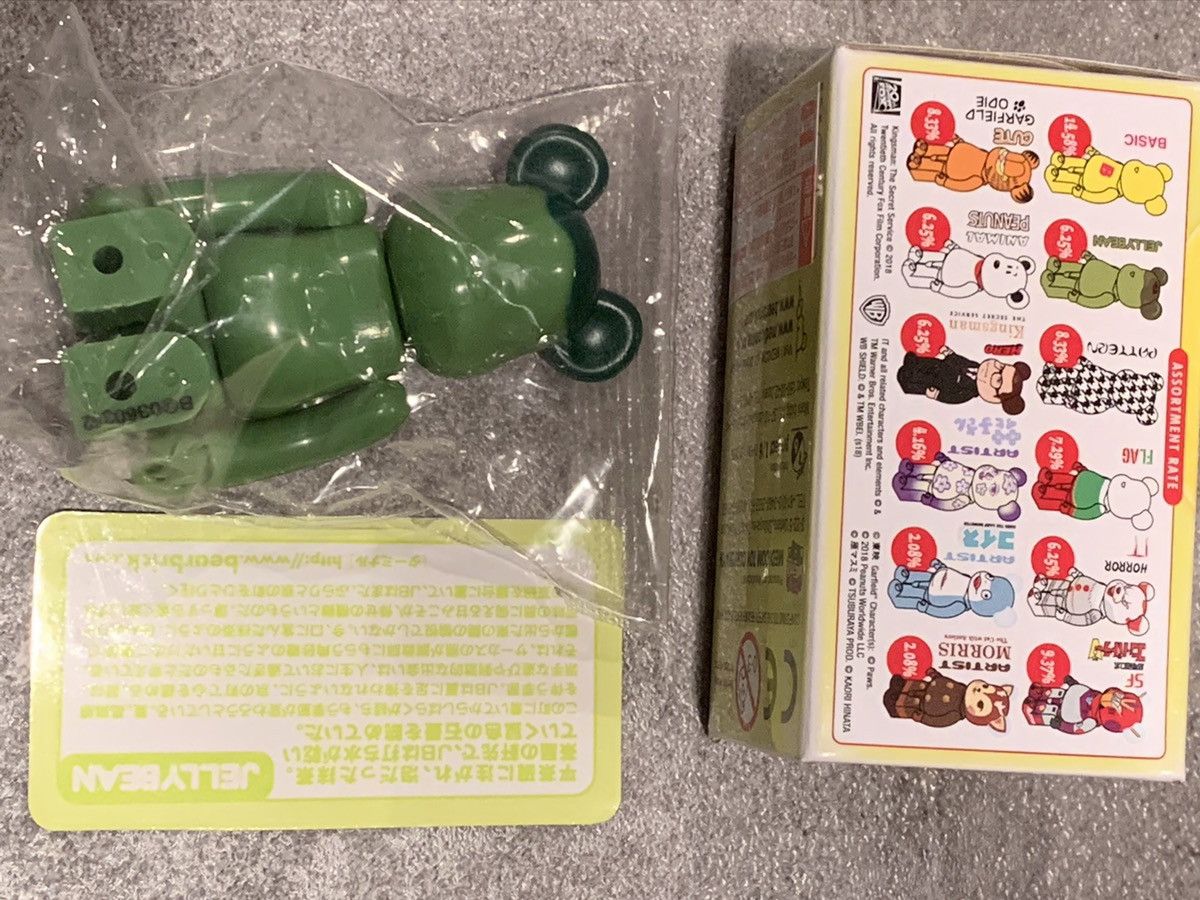 Medicom Toy Series 36 Bearbrick jellybean matcha 100% Size ONE SIZE - 2 Thumbnail