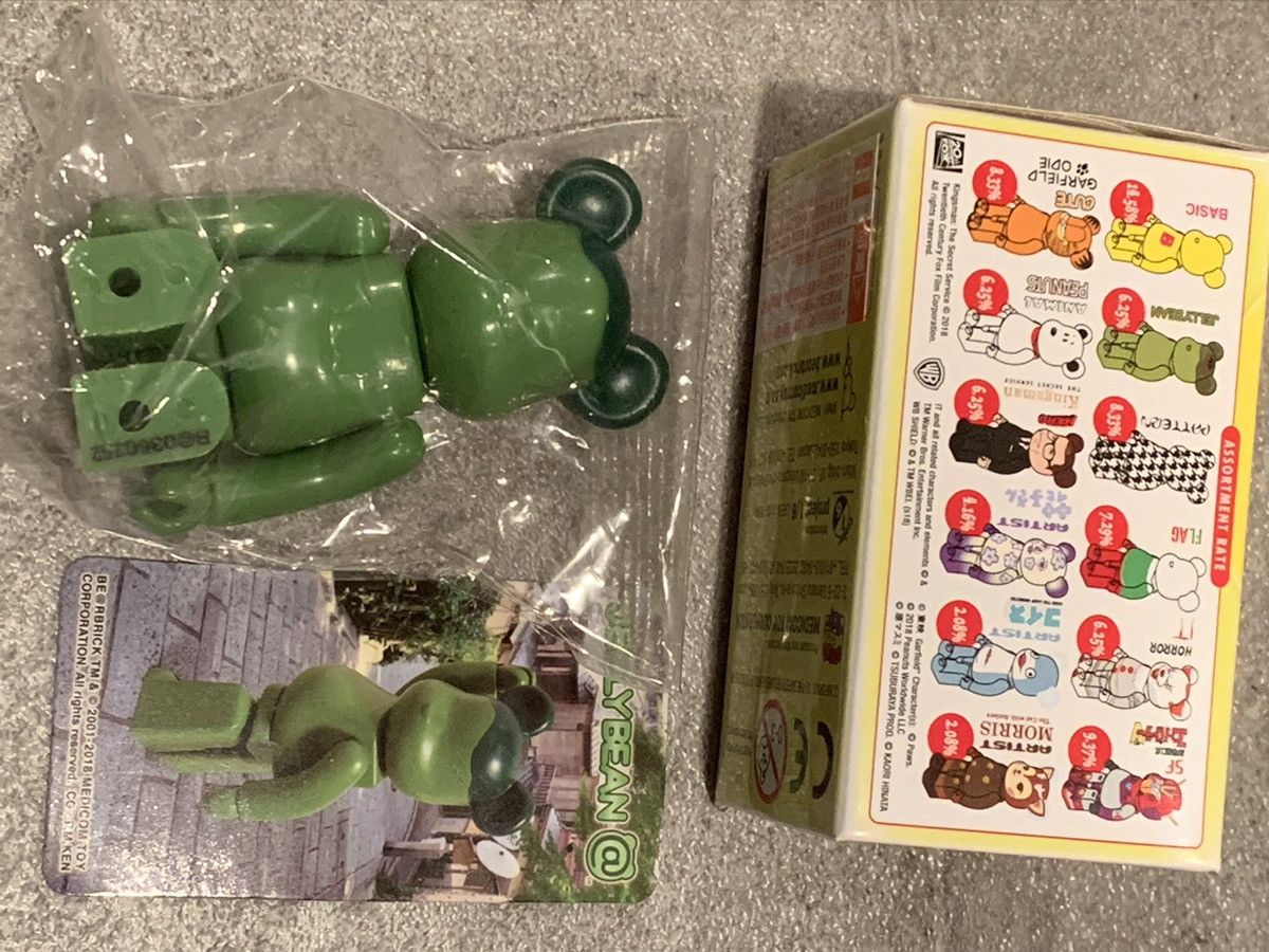 Medicom Toy Series 36 Bearbrick jellybean matcha 100% Size ONE SIZE - 4 Thumbnail