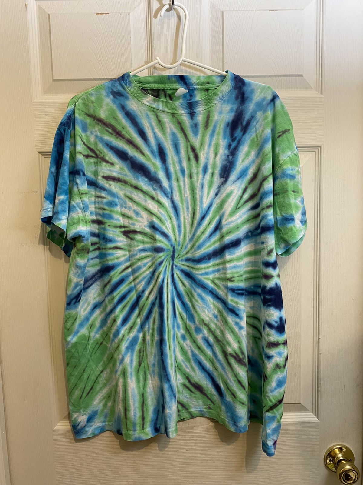 faded tie dye shirt
