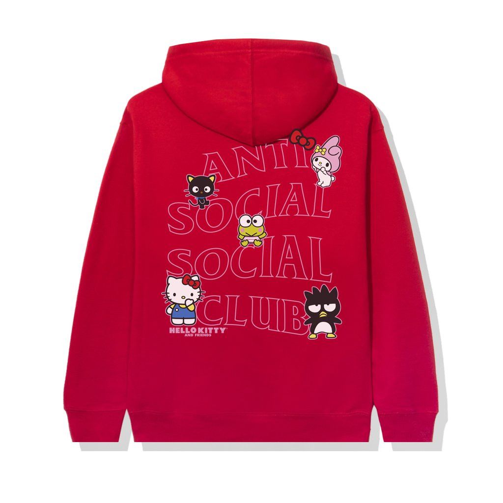 ANTI SOCIAL SOCIAL CLUB Hello Kitty フーディー ハローキティ Anti Social Social Club x Hello Kitty Feel The Same Hoodie