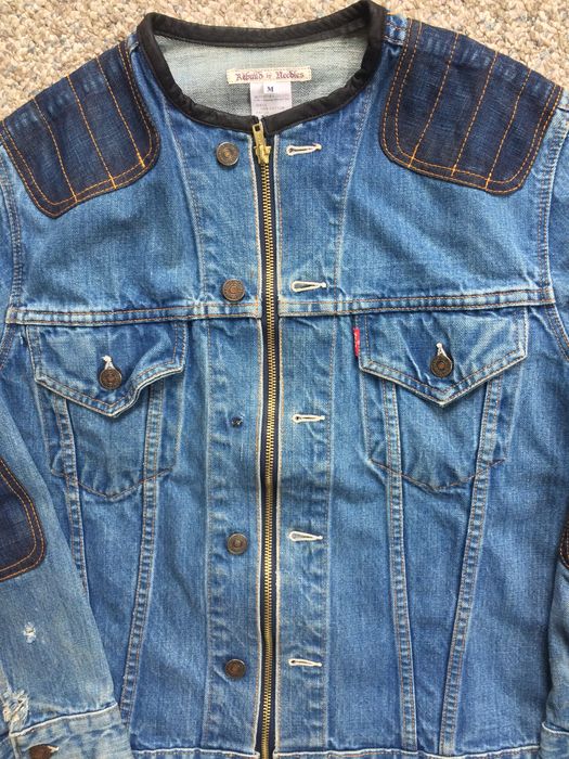 Needles Rebuild by Needles Denim Motocross Jacket | Grailed