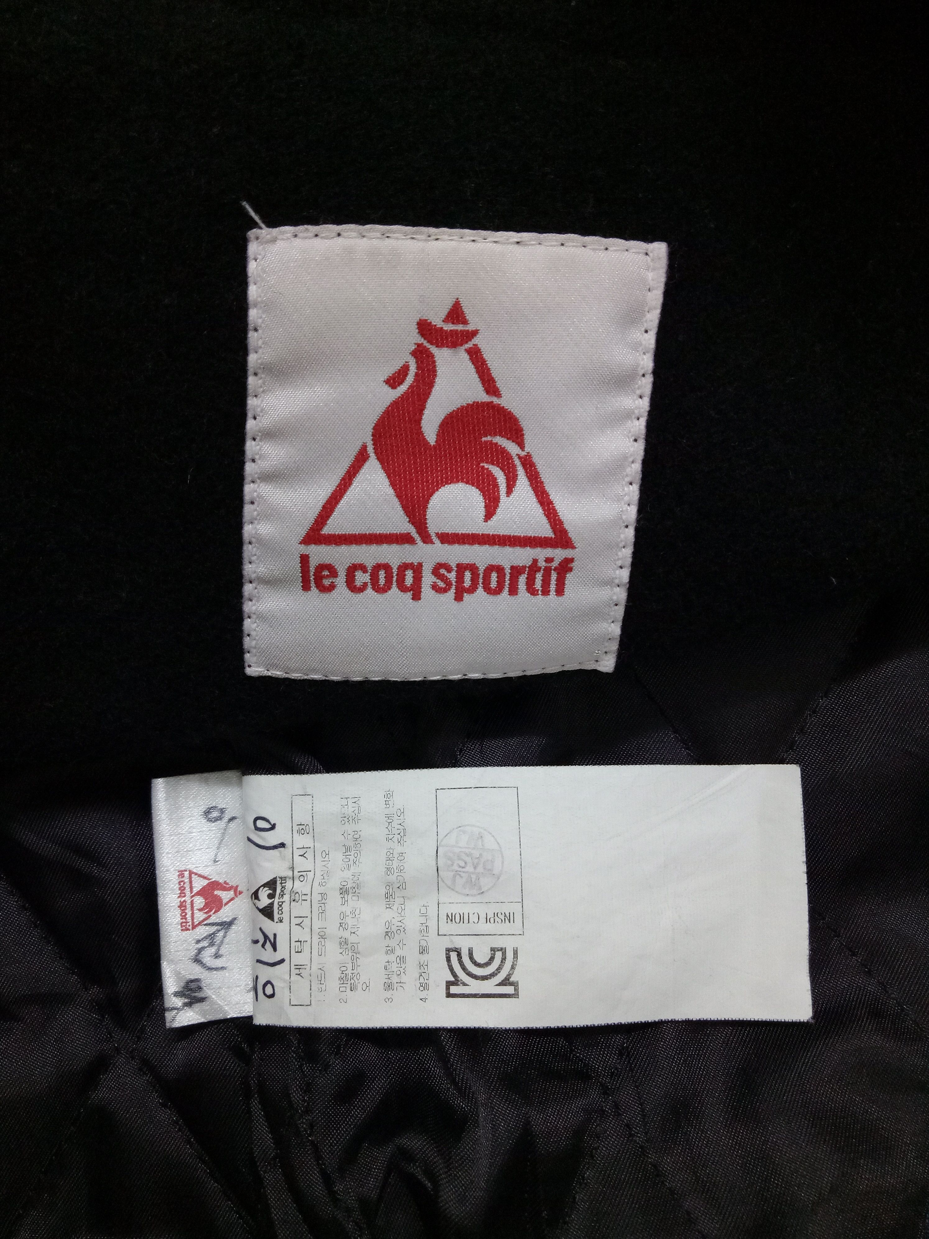 Le Coq Sportif Le Coq Sportif Varsity Jacket Rare Design Size US L / EU 52-54 / 3 - 15 Thumbnail