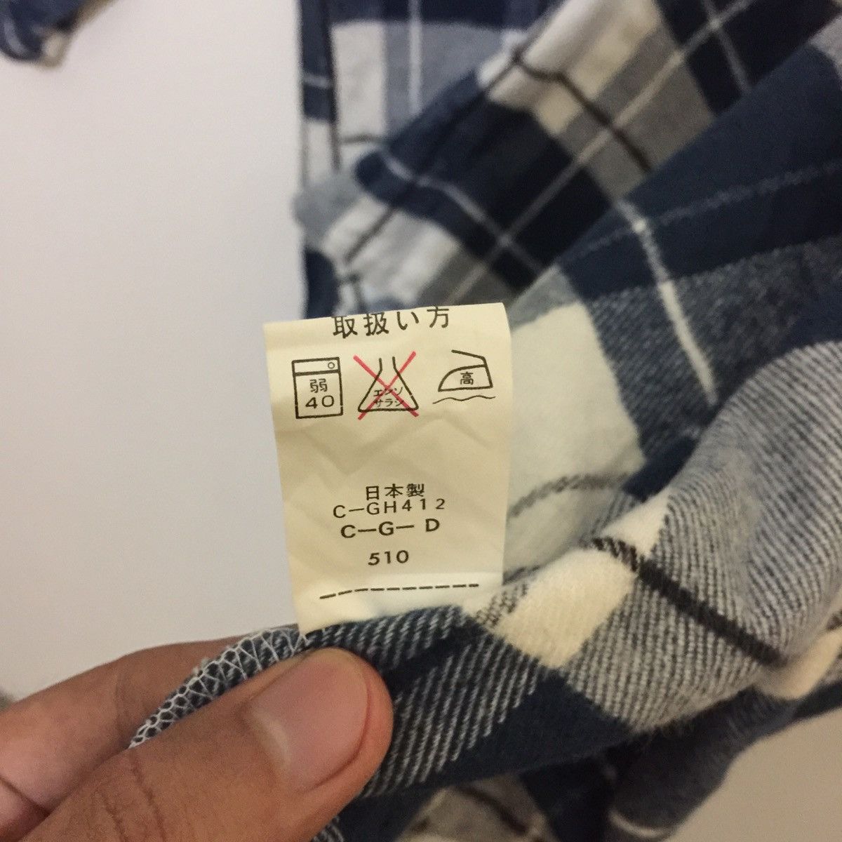 Designer × Flannel × Japanese Brand Flannel Rillfox Wool Button Shirts Size US M / EU 48-50 / 2 - 6 Thumbnail