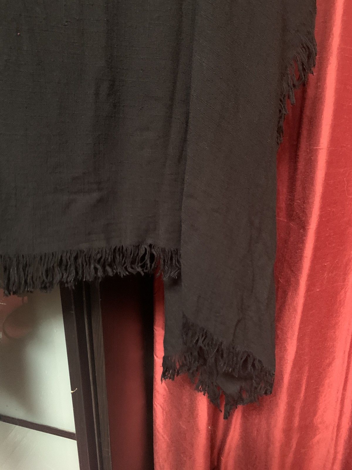 Other David Road linen fringed poncho Size US L / EU 52-54 / 3 - 5 Thumbnail