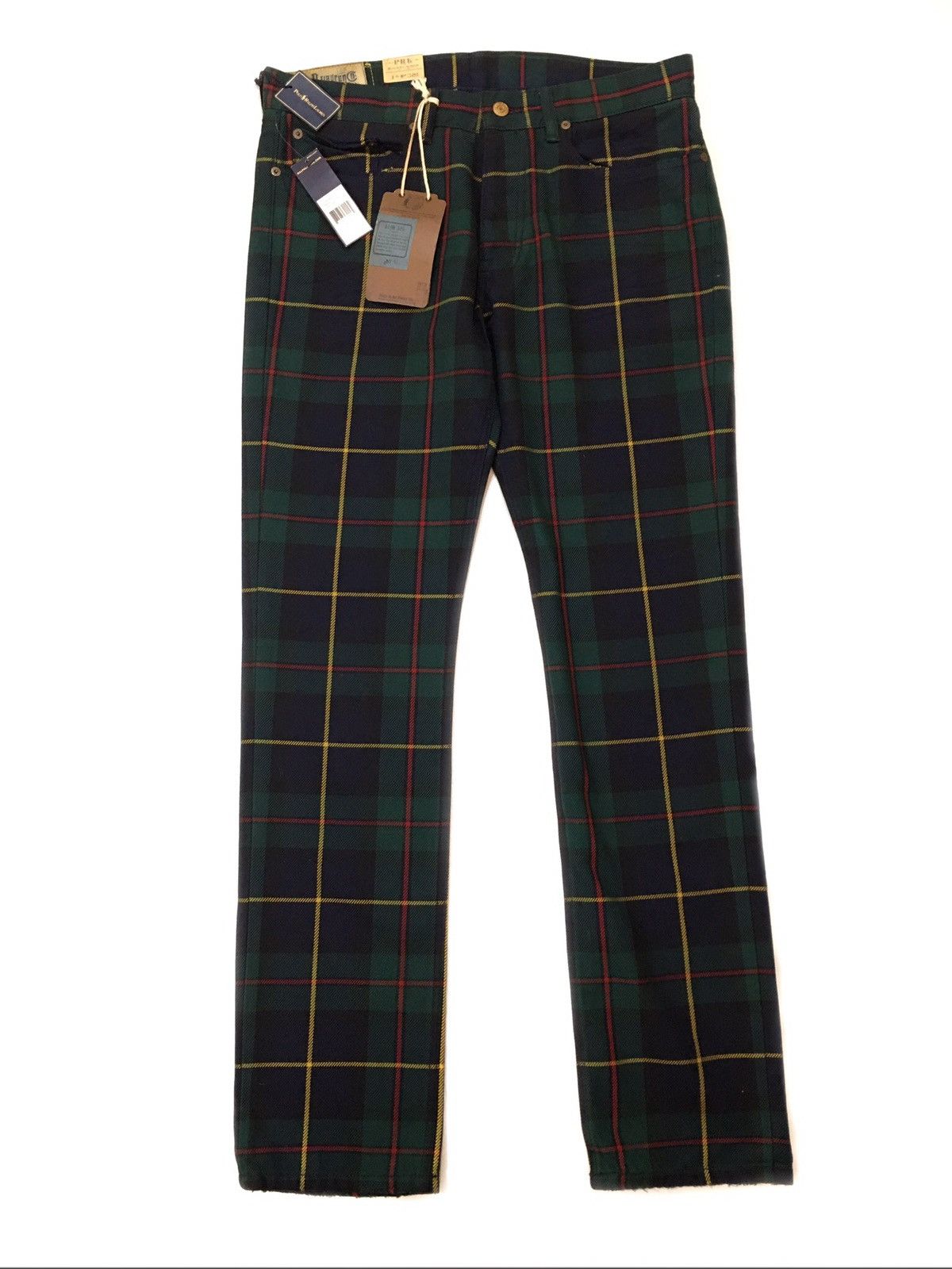 Vintage Ralph Lauren plaid pants.