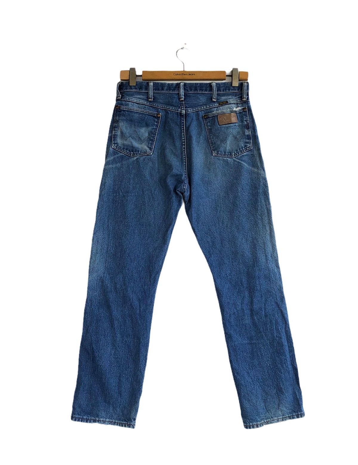 Wrangler Vintage Wrangler Distressed Ripped Denim Jeans Size US 34 / EU 50 - 2 Thumbnail