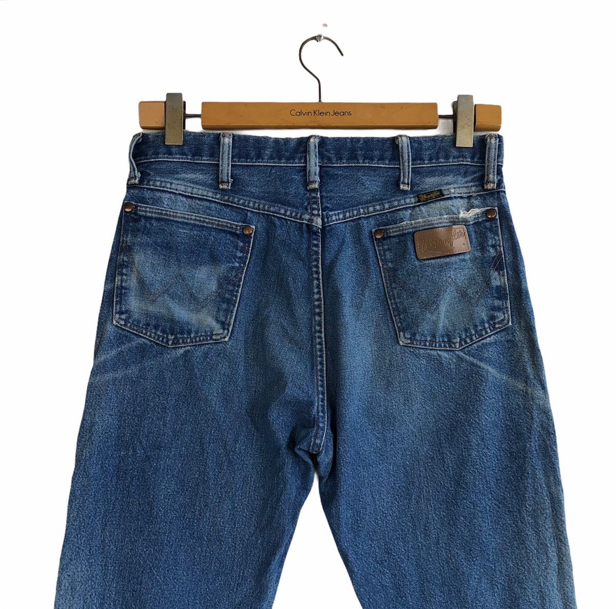Wrangler Vintage Wrangler Distressed Ripped Denim Jeans Size US 34 / EU 50 - 11 Thumbnail