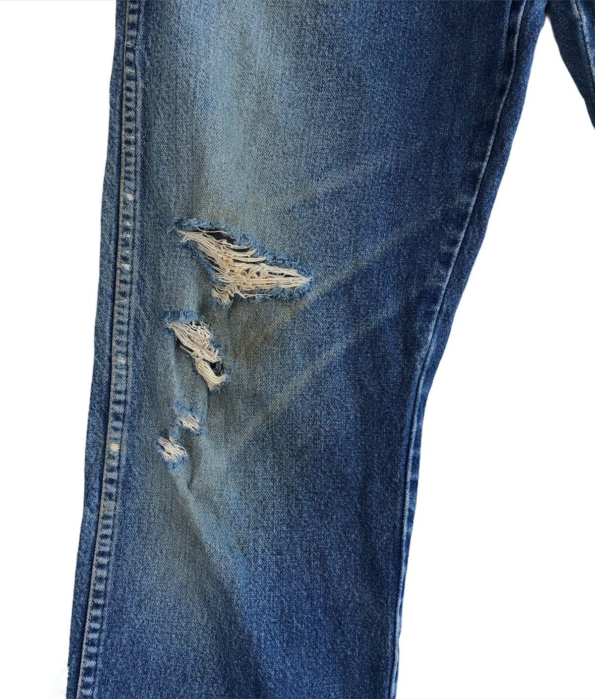 Wrangler Vintage Wrangler Distressed Ripped Denim Jeans Size US 34 / EU 50 - 5 Thumbnail