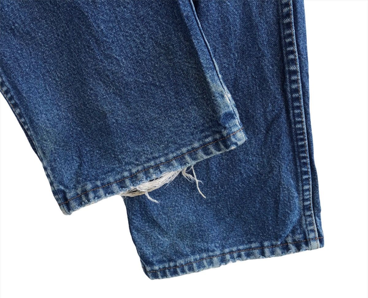 Wrangler Vintage Wrangler Distressed Ripped Denim Jeans Size US 34 / EU 50 - 9 Thumbnail