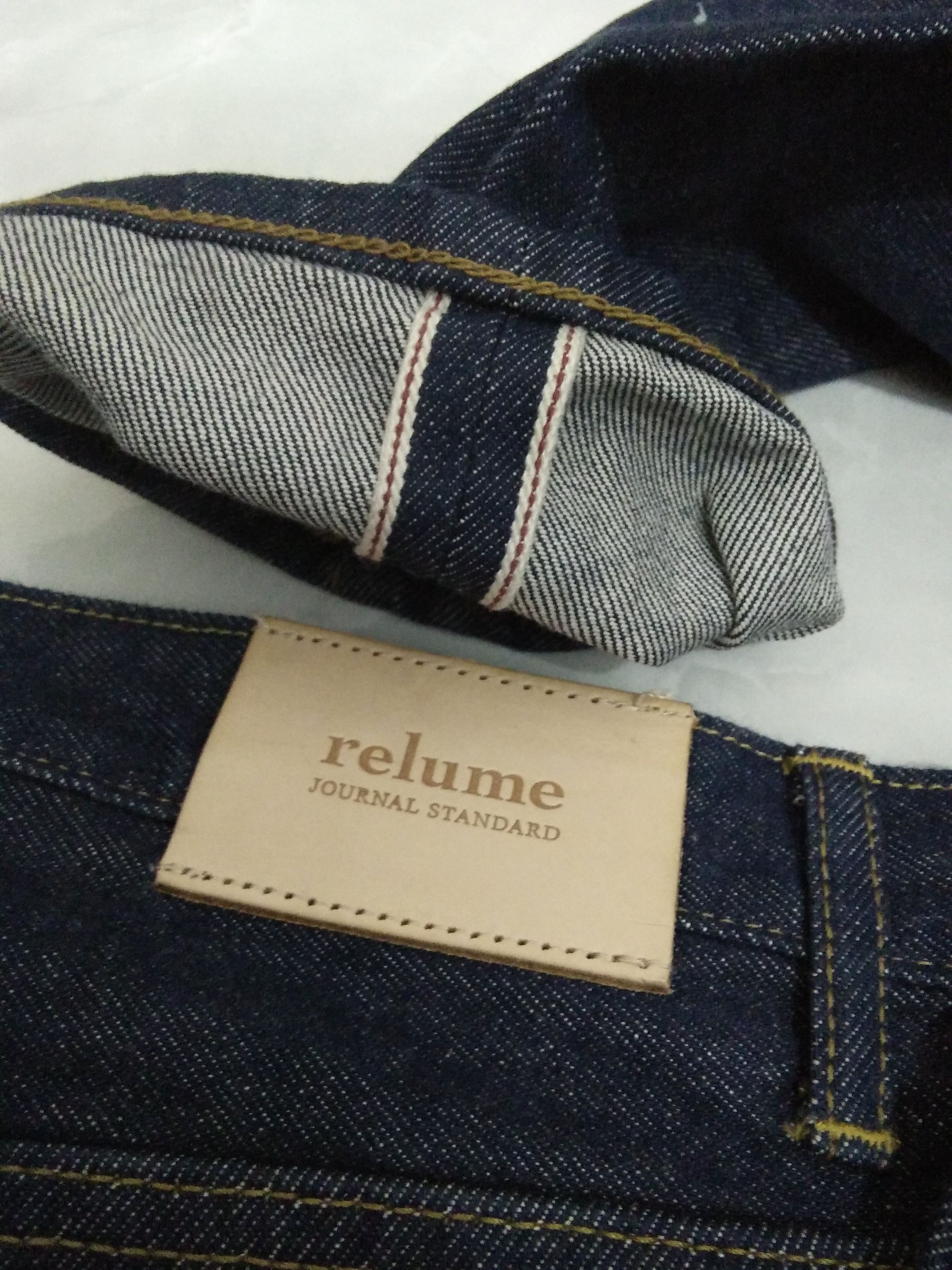 Journal Standard RELUME JOURNAL STANDARD JAPAN SELVEDGE DENIM (A600) W31 Size US 31 - 4 Thumbnail