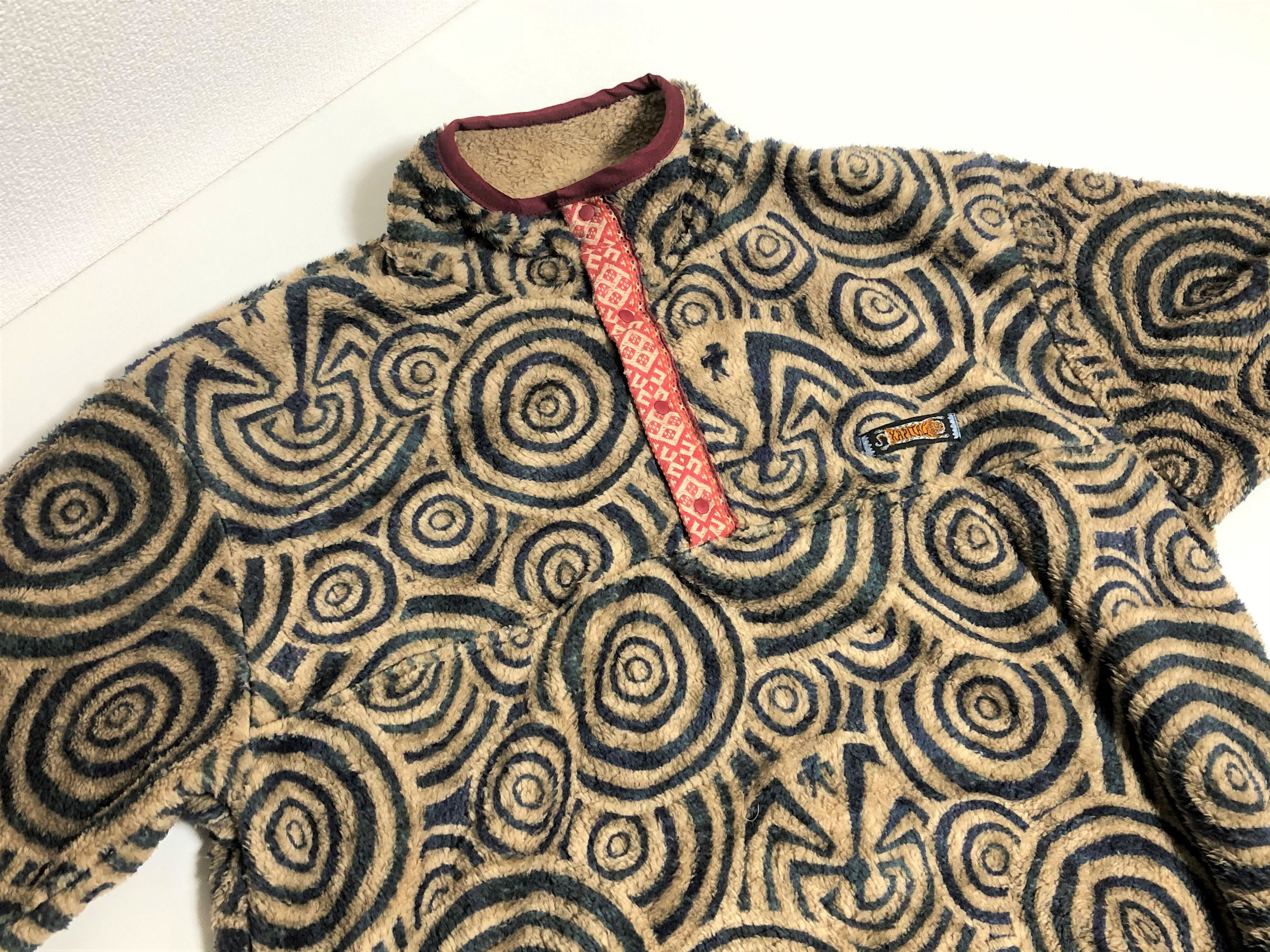Kapital KAPITAL MAZE light fleece snap t blouson beige Japan new XL Size US XL / EU 56 / 4 - 3 Thumbnail