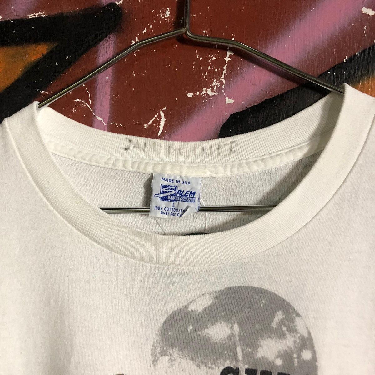 Vintage CHICAGO BULLS 1991 “WORLD CHAMPIONS” VINTAGE T SHIRT STITCH Size US L / EU 52-54 / 3 - 3 Thumbnail