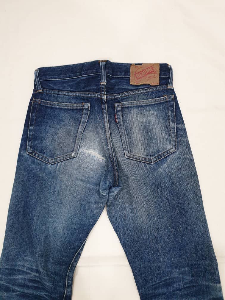 Denime Japanese DENIME WORN out Distressed Jeans sz 30 Size US 30 / EU 46 - 6 Thumbnail