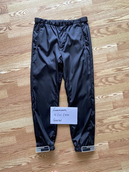 Gabardine nylon clearance pants prada