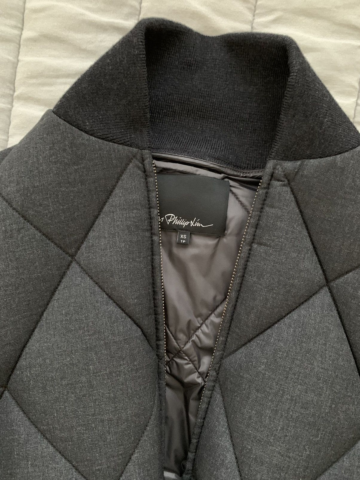 3.1 Phillip Lim Quilted Bomber Jacket Size US S / EU 44-46 / 1 - 8 Thumbnail