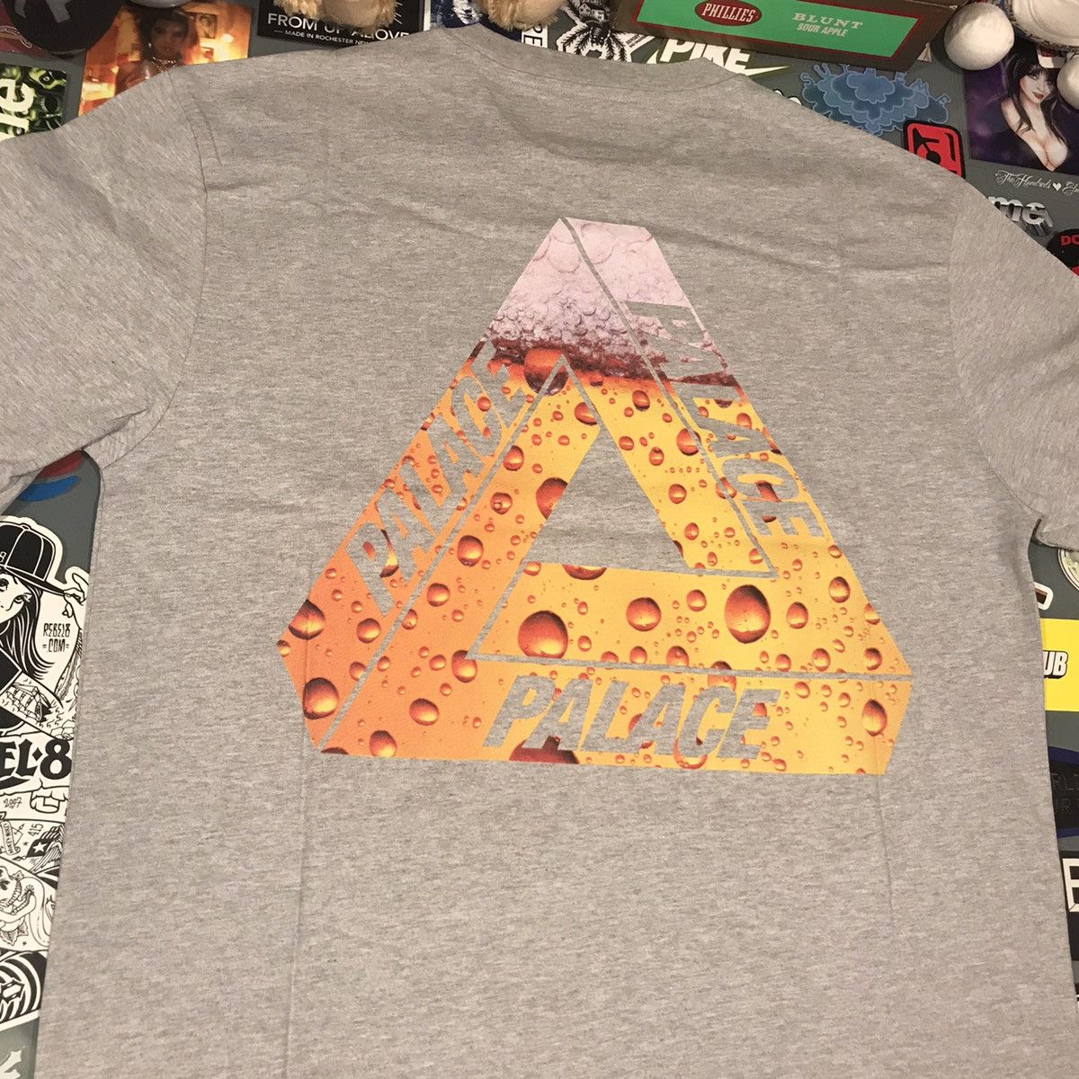 Palace Palace Tri-Lager T-shirt Grey Marl Large Brand New Size US L / EU 52-54 / 3 - 4 Thumbnail