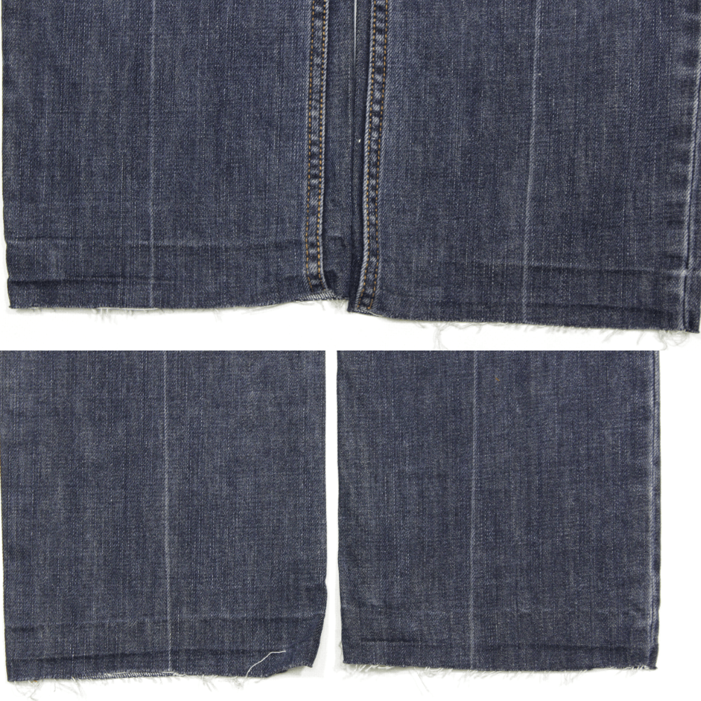 Gucci 00S Tom Ford Era GG Patch Web Stripes "Cut Off" Jeans Size US 32 / EU 48 - 7 Thumbnail