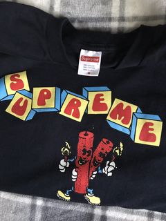 Supreme dynamite hot sale tee navy