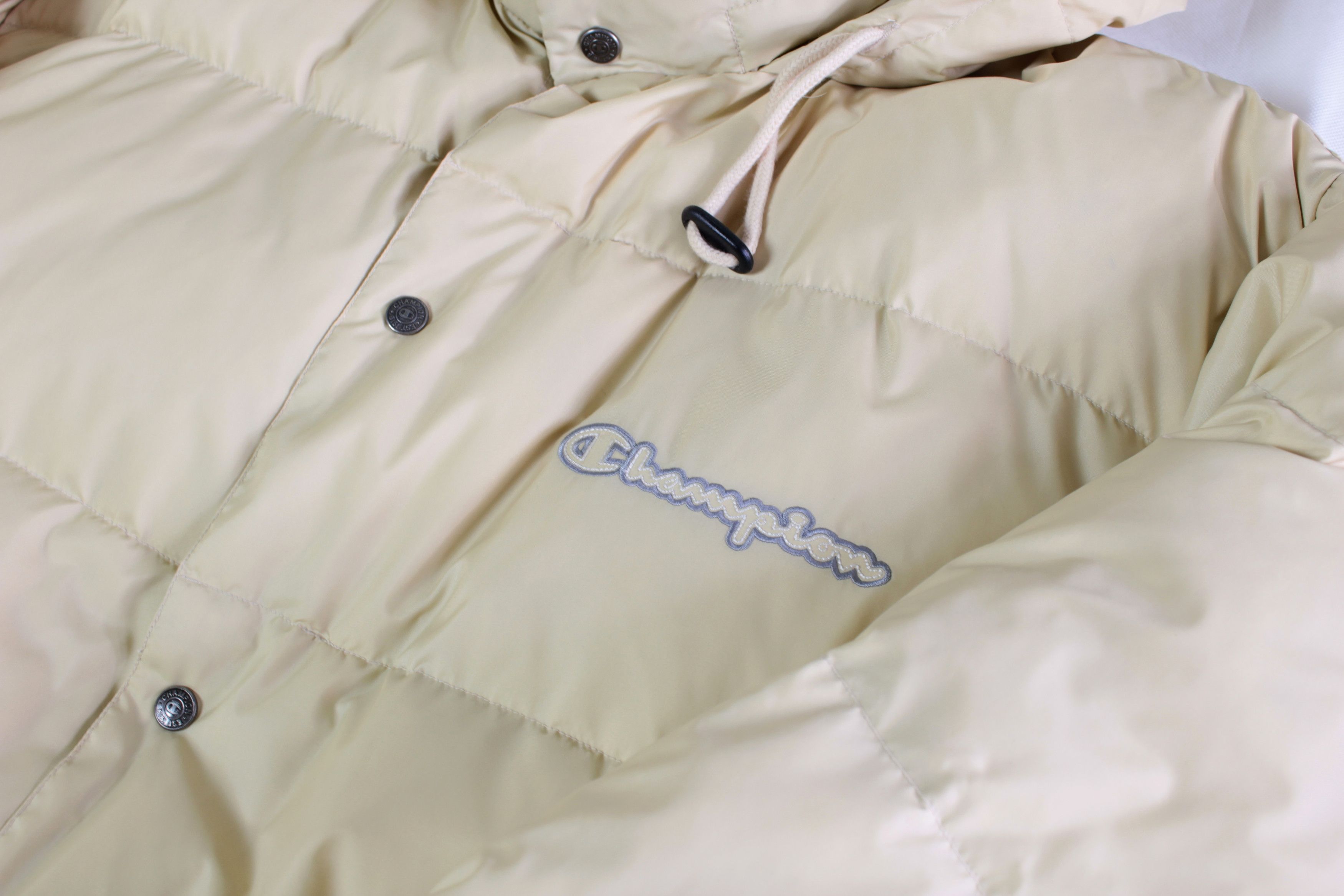 Champion × Vintage 90's Men's Vintage CHAMPION Winter Jacket Gold Size US XL / EU 56 / 4 - 4 Thumbnail