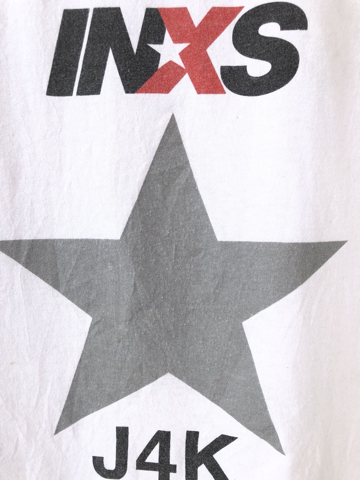 Band Tees × Giant Tees × Vintage Vintage 90s INXS Kick Tour Promo Tee Size US XL / EU 56 / 4 - 3 Thumbnail