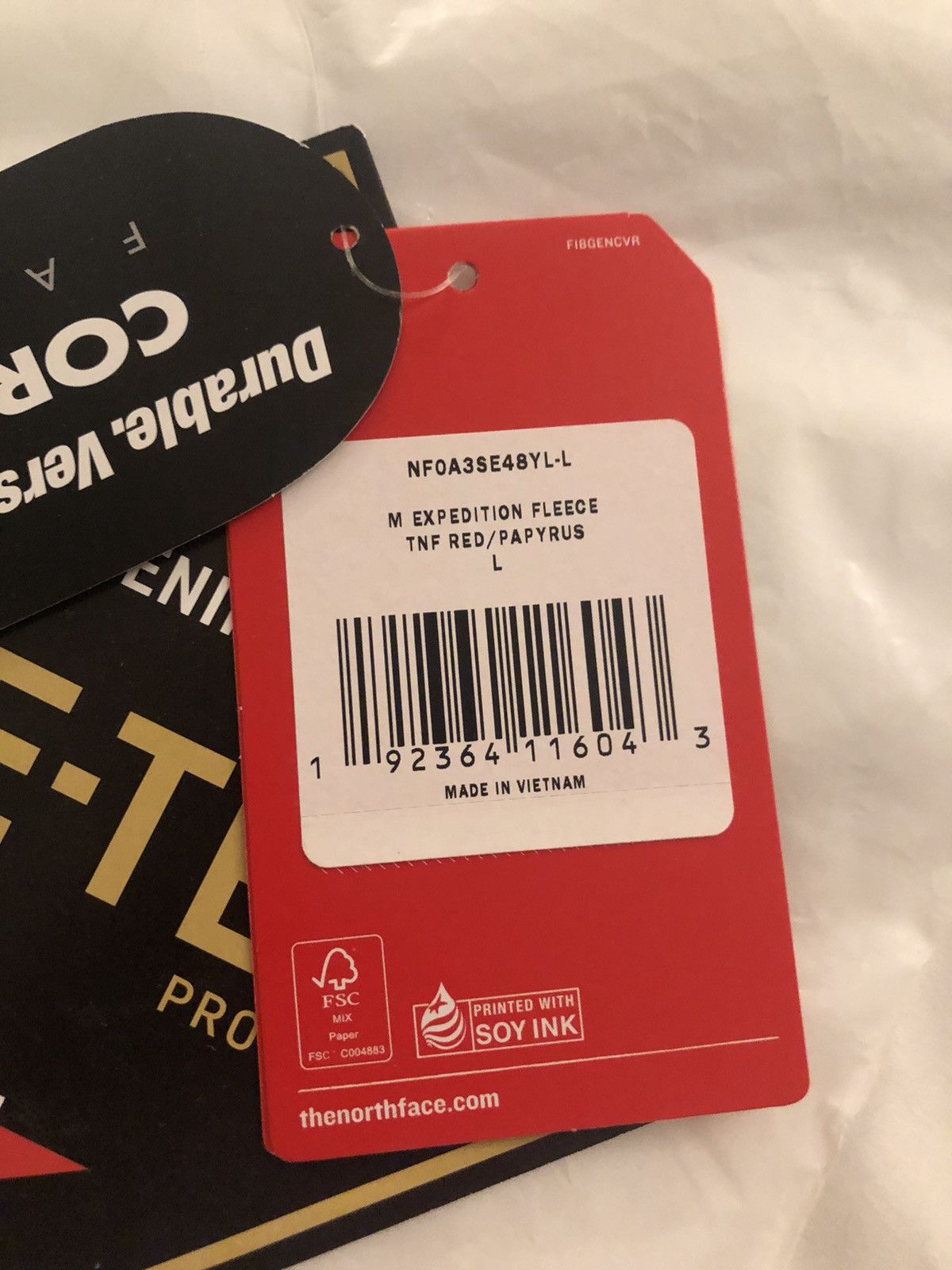 Supreme × The North Face Supreme The North Face Expedition Fleece (FW18) Jacket White Size US L / EU 52-54 / 3 - 5 Thumbnail