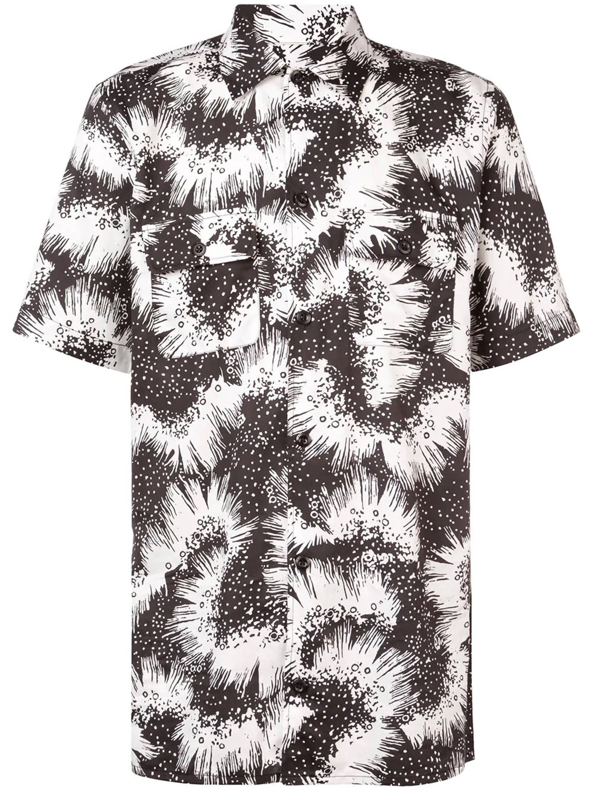 Givenchy Short Sleeve Printed Shirt Size US M / EU 48-50 / 2 - 5 Thumbnail