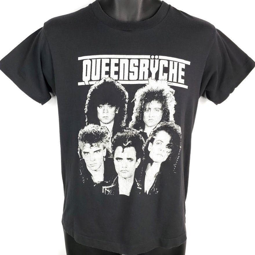 Queensryche T Shirt Vintage 80s 1986 deals