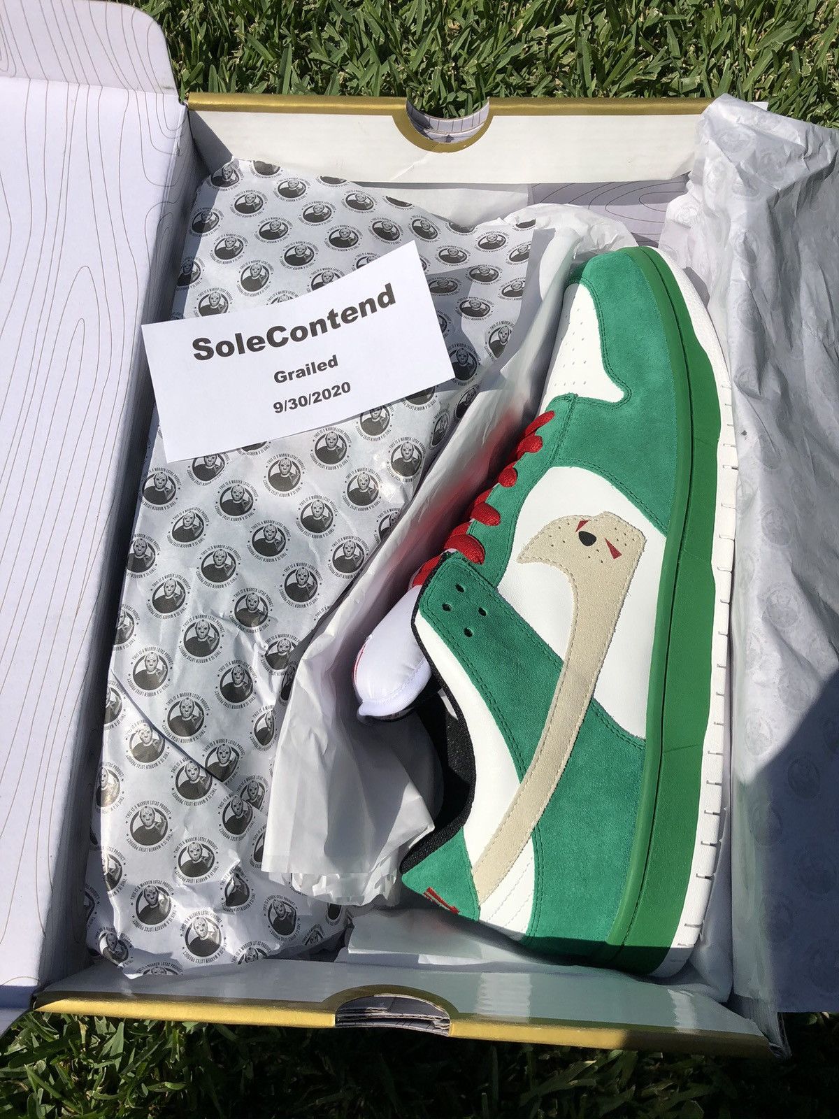 warren lotas toxic green dunk