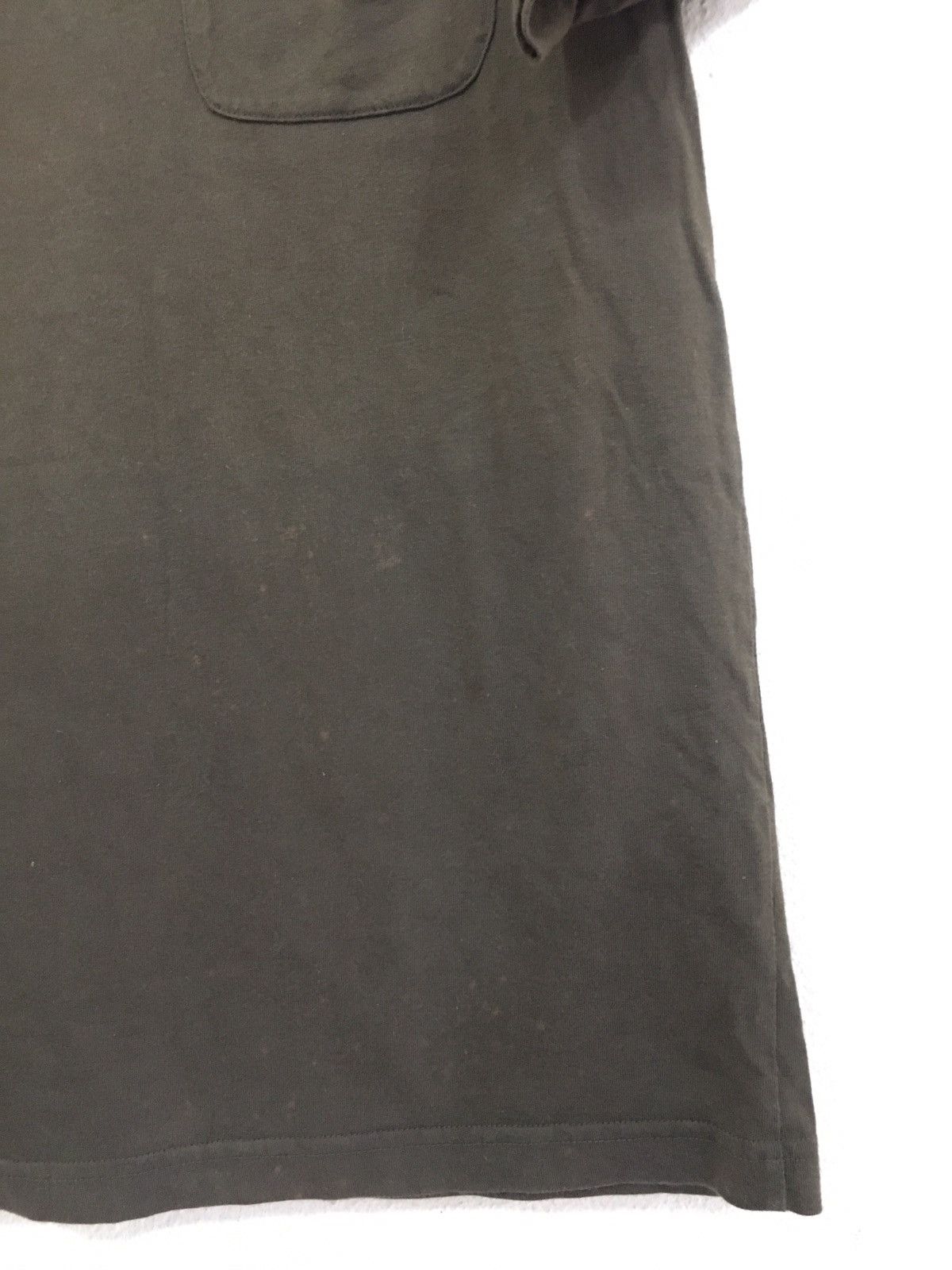 Vintage × Yves Saint Laurent Ysl pour homme plain t-shirt single pocket Size US L / EU 52-54 / 3 - 8 Thumbnail