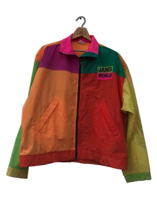 Jams World Vintage Jams World ColorBlock Jacket Made in USA Grailed