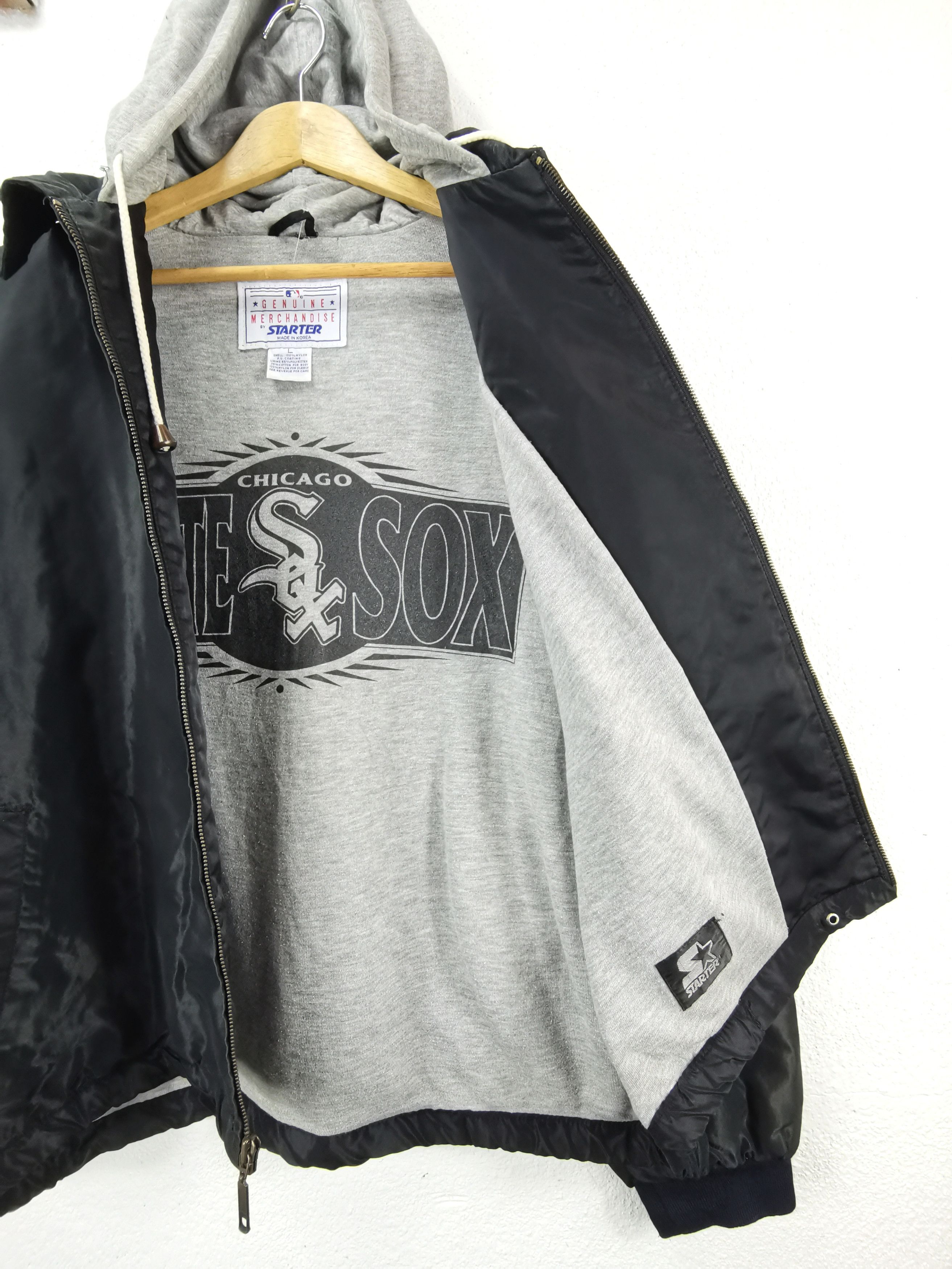 Veste Satinée Chicago White Sox Starter – Diamond Collection – Taille M