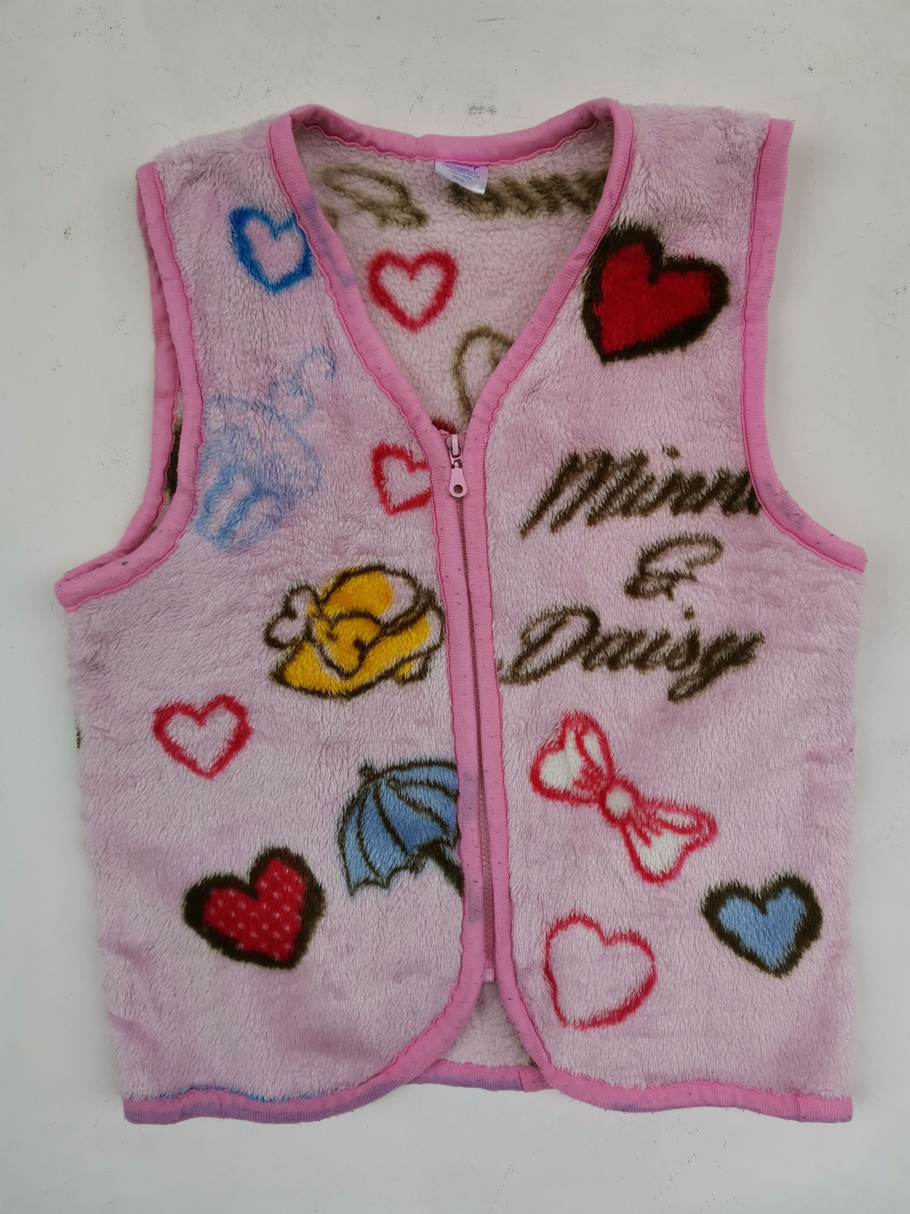 Disney Rare Minnie & Daisy Vest Fleece Size US M / EU 48-50 / 2 - 1 Thumbnail