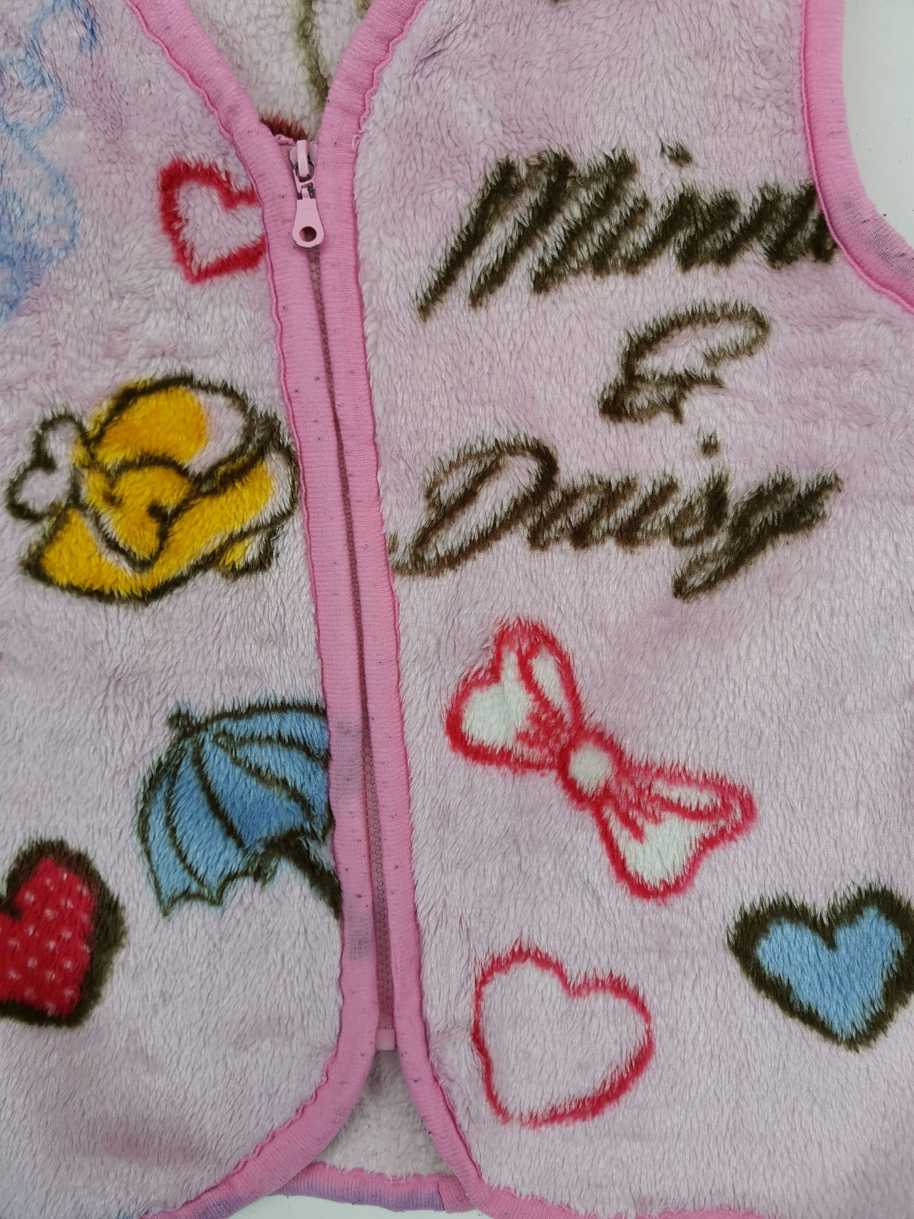 Disney Rare Minnie & Daisy Vest Fleece Size US M / EU 48-50 / 2 - 5 Thumbnail