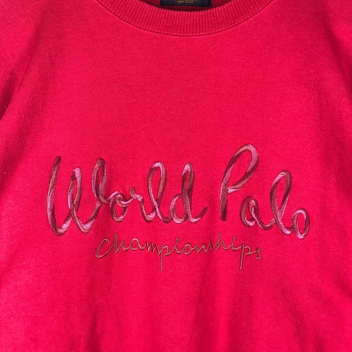 Vintage Vintage World Polo Championship Sweatshirt Embroidery Logo Size US L / EU 52-54 / 3 - 3 Thumbnail