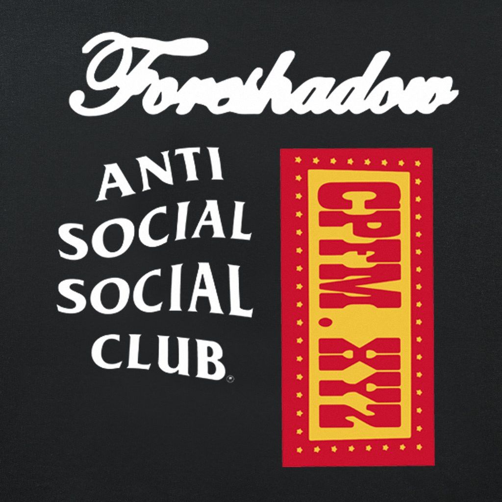 Anti Social Social Club × Cactus Plant Flea Market DS CPFM x ASSC Foreshadow Black Hoodie Bape Supreme kith Size US S / EU 44-46 / 1 - 3 Thumbnail