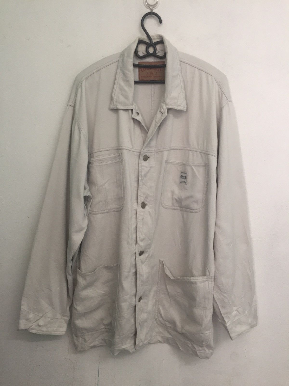 Band Tees Elvis Presley Vintage Clothing Wear Button Up Jacket Size US XL / EU 56 / 4 - 1 Thumbnail